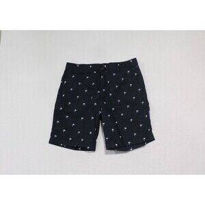 H&M Men Blue Chino Pants Palm Tree Print Casual Size 32R